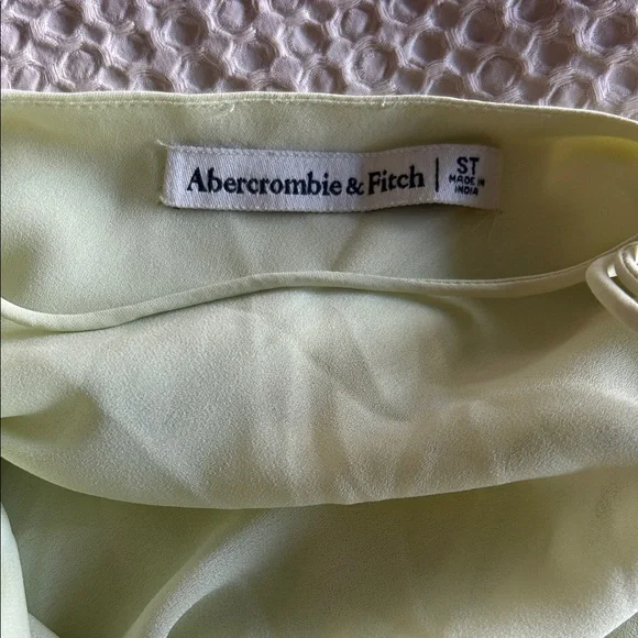 Abercrombie & Fitch Strapless Light Green Dress - Picture 3 of 3